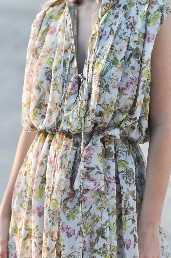 שמלת ניס | פרינט פרחים